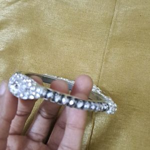 Crystal Grey Bangle