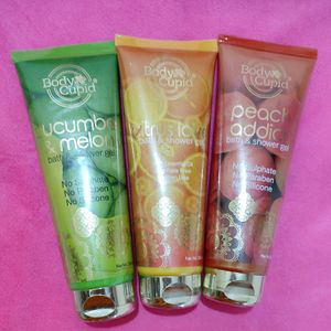 😍pack Of 3 Body Cupid Combo Shower Gel..😍