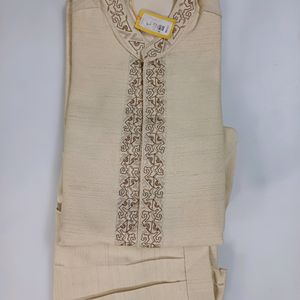 Jodhpuri Pant Set (Cream)