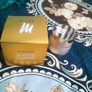 MYGLAMM GLOW TO GLAMOUR 2 IN 1 FIXING + SHIMMER PO