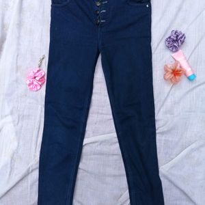 Dark Blue Skinny Fit Jeans