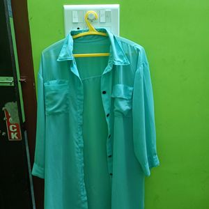 A Long Shirt Kurti Type