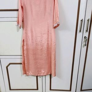 Peach Shine W Festive Kurta