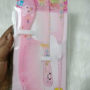 Comb Mirror Rubber Set