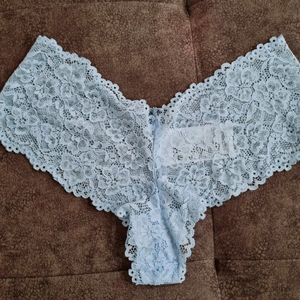 Light Blue Lacy Lingerie