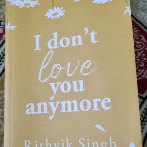 I Don't Love You Anymore Book