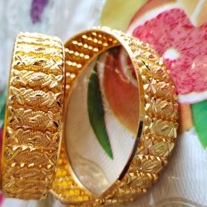 Beautiful 😍 Golden Bangles Set 😍😍