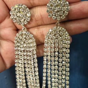 Handmade Rhinestone Earing