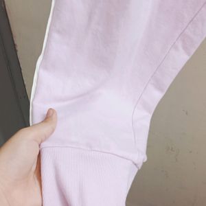 Cute Soft Material Lavander Joggers