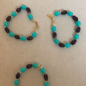 3 Multicolor New Bracelets