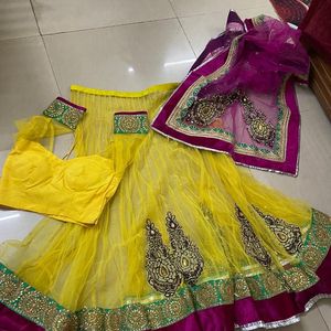 Oneday Sale Price Drop 🔴🔴Ready To Wear Lehenga N