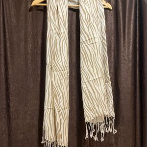 Beige Stole For Women