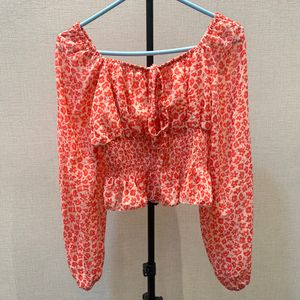 Cute Flowers Summer Top