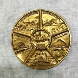 Collectible 1968 Token Walt Disney Medallion.