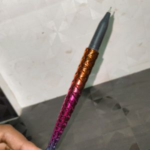 Pen With A Fish Structure Body Glowing