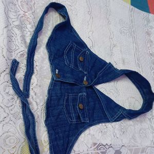 Blue Denim Jacket For Girls And Women's