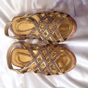 Golden Sandal