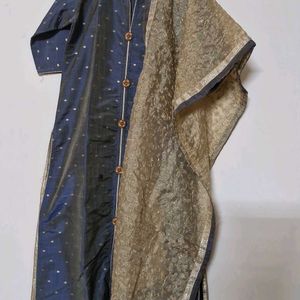 Formal shirt With ETHNiC DUPATTA