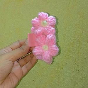 Crochet Puffy Flowers 🌸 Clip