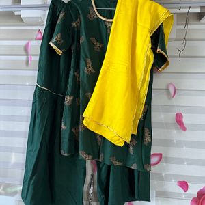 Kurta Sharara With Dupatta