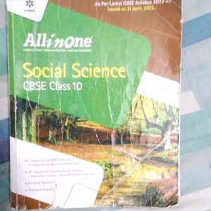 Arihant All In One Social Science Class 10