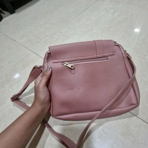 Dust Pink Sling Bag