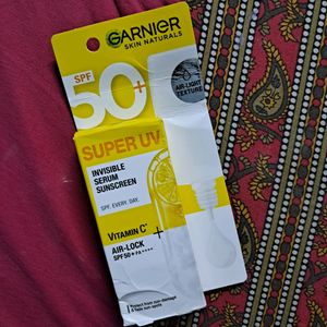 Garnier Super UV Invisible Serum Sunscreen SPF50