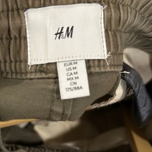 H&M Original Cargo M Size Waist 32/34 New Condition