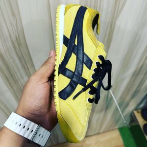 Onitsuka Tiger Yellow Sneakers