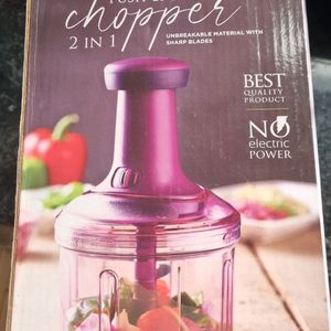 Push & Chop 2 In 1 Chupper Best Quality Product