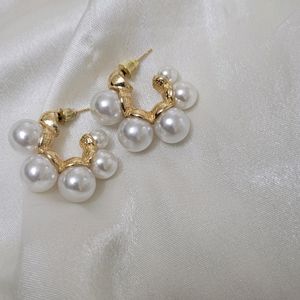 Pearl Hoops