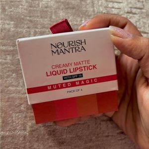 Nourish Mantra’s Muted Magic Matte Liquid Lipstick