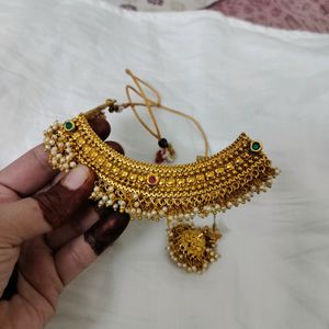 Gold Plated Traditional Choker Set