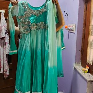 Anarkali Set With Dupatta And Pyjama