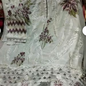 Branded Pakistani Heavy Embroidery Patch Work Suit