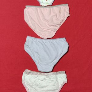 Baby Girl Combo 10 Brief Size 4/5 Years