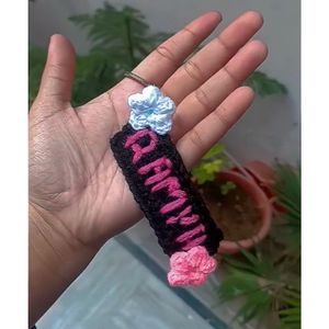 Crochet Name Keychains