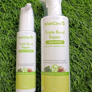 💥Combo Offer💥Triple Bond Hair Serum And Shampoo