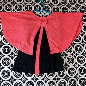 Rose Bow Tie Top