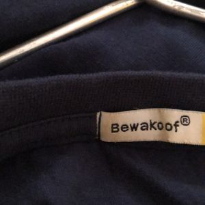 Bewakoof Round Neck Cotton Tshirt For Men And Boys