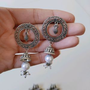 Oxidised Earings