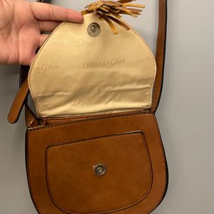 Sling Bag - Brown Colour