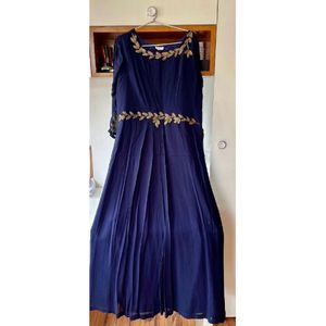 Navy Blue Gown