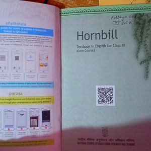 Class 11 English Book