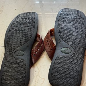 Male Leather Slippers