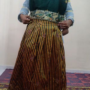 pattu pavadai dress