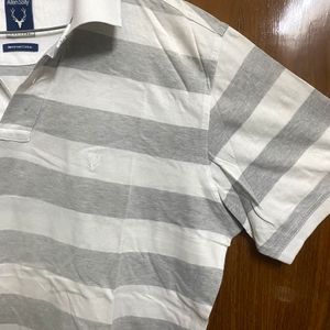 Allen Solly Pure Cotton Stripped T-shirt For Men