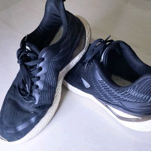 Black RedTap Shoes For Boys