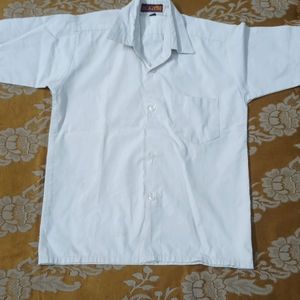 Boys School White Shirt