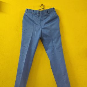 Blue Coloured Tailored Trousers For Boys